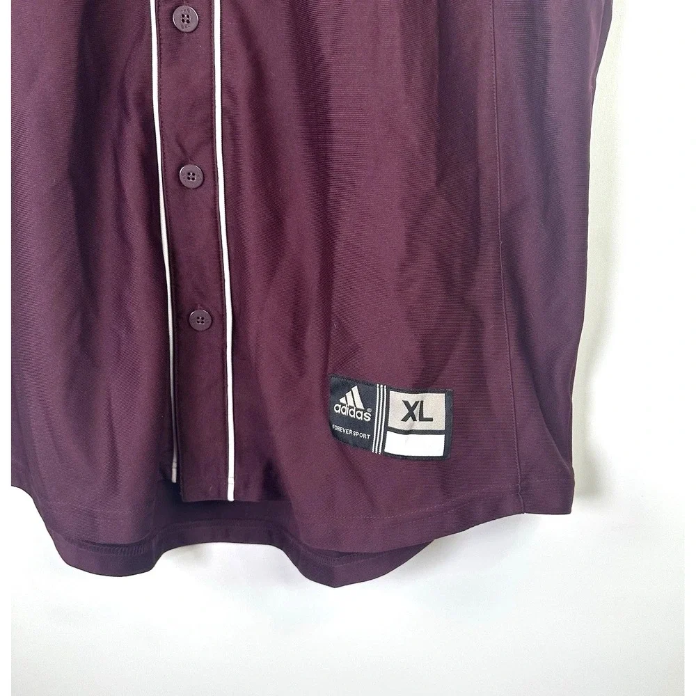 NWT Texas A&M Aggies Baseball‎ Jersey Mens XL Red 12th Man Adidas Polyester NCAA